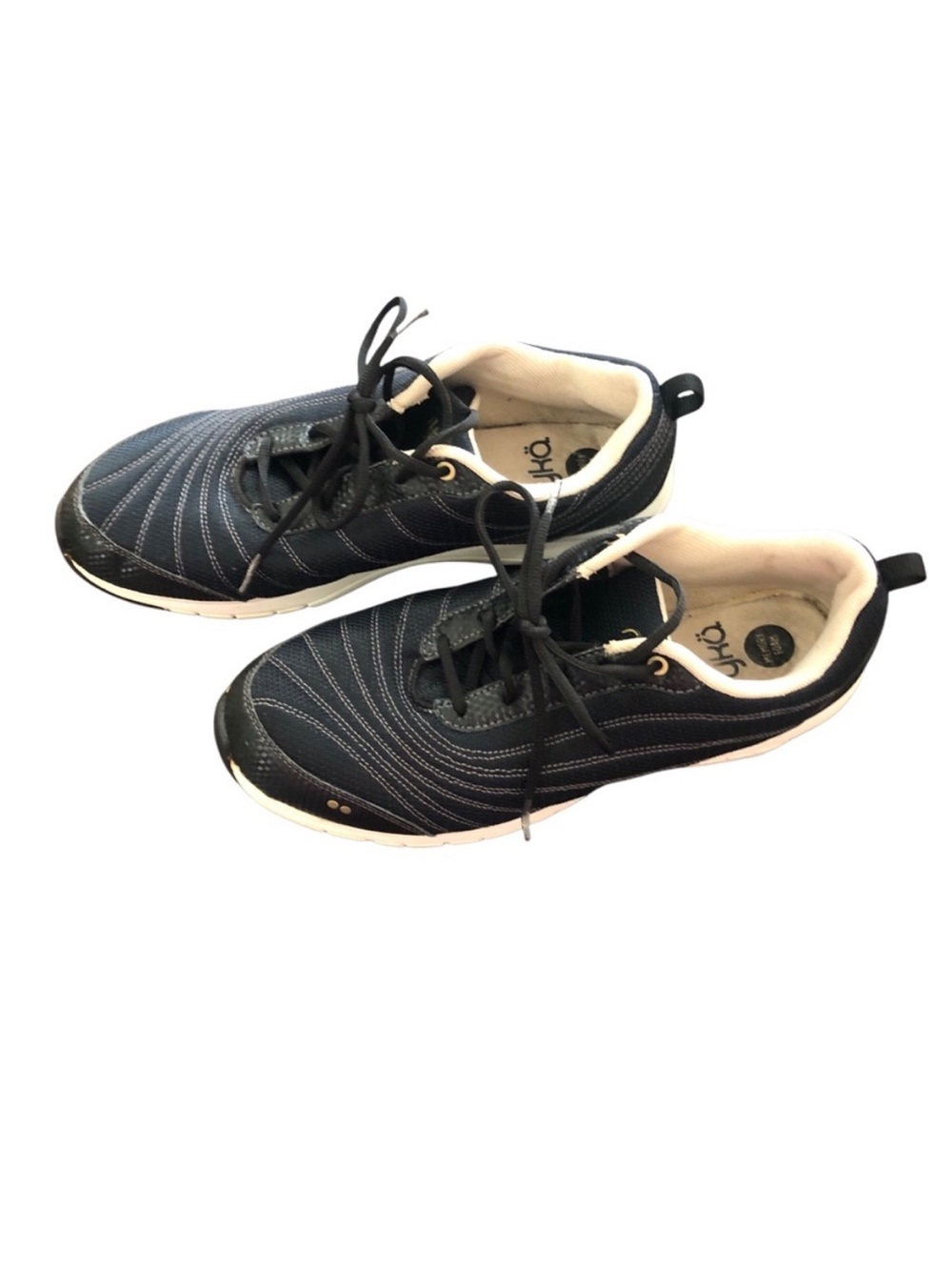 RYKA Black Women's Memory Foam Sneakers/Shoes Sz 11 gym walking hiking sporty